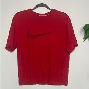 Nike Red Short Sleeve Men's Tee